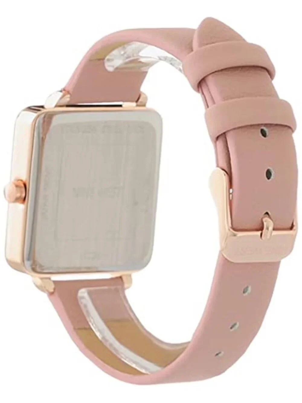 Nine West Women's Strap Watch Pink Rose Gold